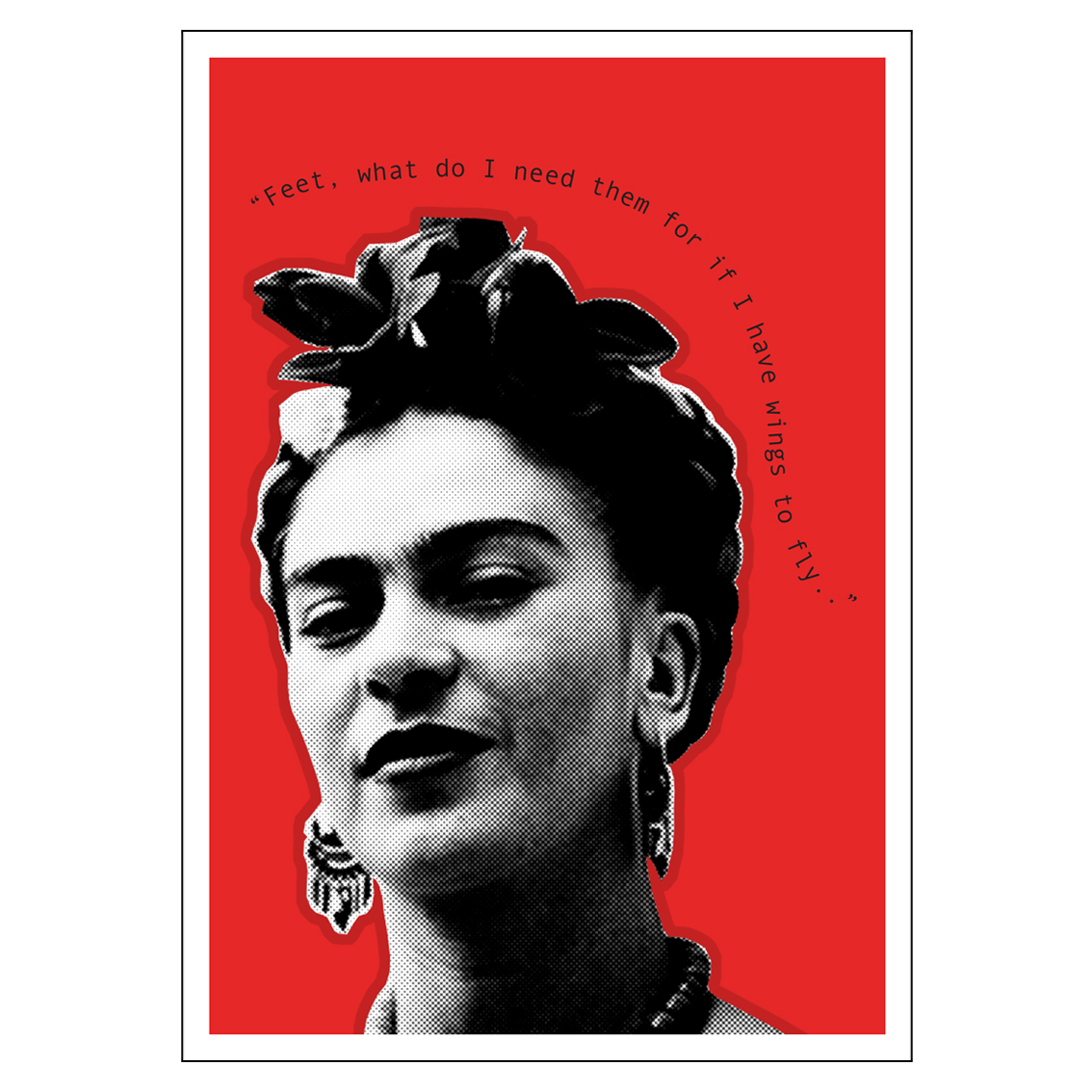 Frida Kahlo A3 Poster Fotofix Ie